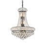 Primo 20 Inch Black Chandelier (V1800D20BK/RC)