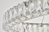 Monroe Integrated Led Light Chrome Chandelier Clear Royal Cut Crystal (3503D48C)