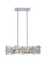 Picasso 6 Light Chrome Pendant Clear Royal Cut Crystal (V2100D35C/RC)