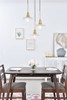 Waltz 3 Light Brass Pendant (LD4040D19BR)
