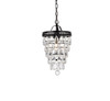 Reese 9 Inch Pendant In Black (LD714D9BK)