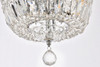 Tranquil 6 Light Chrome Pendant Clear Royal Cut Crystal (V2528D12C/RC)