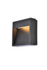 Raine Integrated Led Wall Sconce In Black (LDOD4019BK)