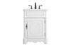 Francis 24" Single Antique White Bathroom Vanity (VF30424AW)