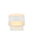 Raine Integrated Led Wall Sconce In White (LDOD4012WH)