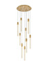 Weston 9 Lights Pendant In Satin Gold (2067D24SG)