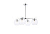 Opus 4 Lights Chrome Pendant (LD2331C)