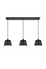 Nota 3 Light Black Pendant (LD4057D40BK)