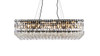 Maxime 32 Inch Black Chandelier (V2034D32BK/RC)
