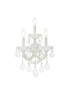 Maria Theresa 3 Light White Wall Sconce Clear Royal Cut Crystal (2800W3WH/RC)