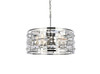 Kennedy 18.5 Inch Pendant In Chrome (1108D19C)