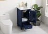 19 Inch Single Bathroom Vanity In Blue (VF30519BL)