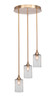 Empire 3 Light Cluster Pendalier In New Age Brass (2143-NAB-530)