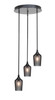 Empire 3 Light Cluster Pendalier In Matte Black (2143-MB-4252)