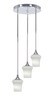Empire 3 Light Cluster Pendalier In Chrome (2143-CH-681)