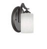 Zilo 1 Light Wall Sconce In Dark Granite (551-DG-310)