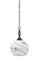 Elegante 1 Light Pendant In Matte Black (82-MB-4359)