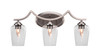 Zilo 3 Light Vanity Light In Graphite (553-GP-210)