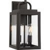 Grandbury Collection Two-Light Transitional Antique Bronze Outdoor Wall Lantern with DURASHIELD (P560176-020)