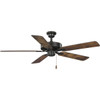 AirPro 52 in. Antique Bronze 5-Blade AC Motor Transitional Ceiling Fan (P250080-020)