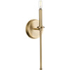 Elara Collection One-Light New Traditional Vintage Brass Wall Light (P710106-163)