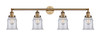 Canton 4 Light Vanity In Brushed Brass (215-BB-G182)