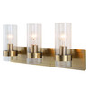 Cardiff Antique Brass 3 Light Vanity (22870)