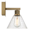Port Nine Martini Ant Brushed Brass Martini LED Wall Light (63143LEDDLP-ABB/SDG)