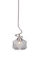 Capri 1 Light Pendant In Brushed Nickel (900-BN-4492)