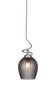 Capri 1 Light Pendant In Brushed Nickel (900-BN-4902)