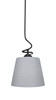 Capri 1 Light Pendant In Matte Black (900-MB-4082)