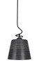 Capri 1 Light Pendant In Matte Black (900-MB-4089)