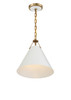 Crystorama Xavier 1 Light Pendant (XAV-B8301-VG)