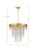 Winham 6 Light Antique Gold Crystal Chandelier (WIN-616-GA-CL-MWP)