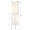 Veronica 1 Light Polished Nickel Sconce (VER-241-PN)