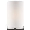 Veronica 1 Light Black Sconce (VER-241-BF)