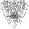Traditional Crystal 5 Light Polished Chrome Mini Chandelier (1129-CH-CL-S)