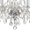 Traditional Crystal 5 Light Polished Chrome Chandelier (1005-CH-CL-SAQ)