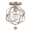 Solaris 1 Light Silver Semi-Flush (9220-OS_CEILING)