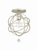 Solaris 1 Light Silver Semi-Flush (9220-OS_CEILING)