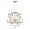 Regis 6 Light Olde Silver Semi-Flush (5115-OS-CL-SAQ)