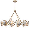 Quincy 10 Light Distressed Twilight Chandelier (QUI-7629-DT)