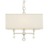 Paxton 4 Light Polished Nickel Mini Chandelier (8105-PN)