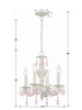 Crystorama Paris Market 4 Light Chandelier (5024-AW-RO-MWP)