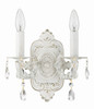Crystorama Paris Market 2 Light Sconce (5022-AW-CL-SAQ)