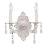 Paris Market 2 Light Antique White Sconce (5022-AW-CL-MWP)