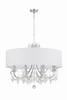 Othello 8 Light Polished Chrome Chandelier (6628-CH-CL-MWP)