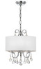Othello 3 Light Polished Chrome Mini Chandelier (6623-CH-CL-MWP)