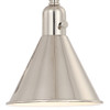 Morgan 1 Light Polished Nickel Sconce (MOR-8800-PN)