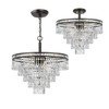 Mercer 7 Light Bronze Chandelier (5264-EB-CL-MWP)